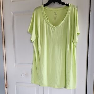 Livi Active Green Oversized Relaxed Tee
